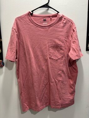 Men’s Pocket Crew Neck T-Shirt - Dusty Rose